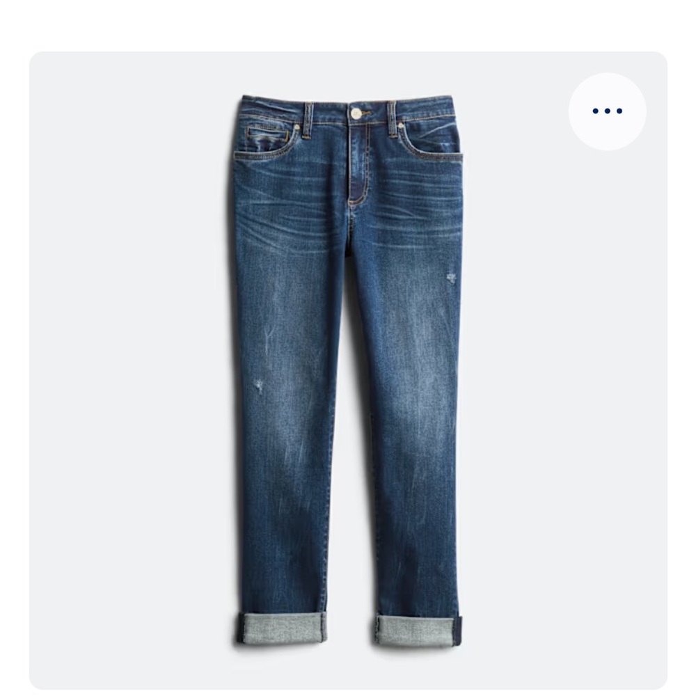 KUT FROM THE KLOTH
Catherine Boyfriend High Rise Distressed Jean